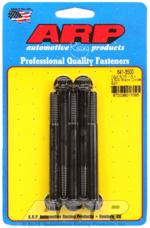 ARP "5/16""-18 x 3.500 12pt black oxide bolts" (5pcs)