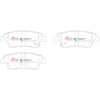 Klocki hamulcowe tylne DBA Brake Pads Street Performance Hawk HB662x.662 - DB15022SP HYUNDAI Equus Genesis BH Coupe DH Grand Sante Fe Santa KIA Sorento Stinger