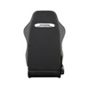 Car Seat bucket RRS black - adjustable, with guides