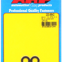 ARP M8 ID .575 OD .062"TH black washers (2pcs)