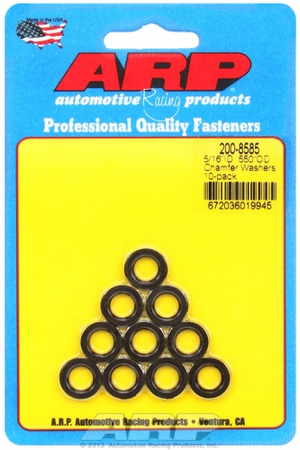 ARP "5/16"ID .550"OD .120"TH chamfer washers" (10pcs)