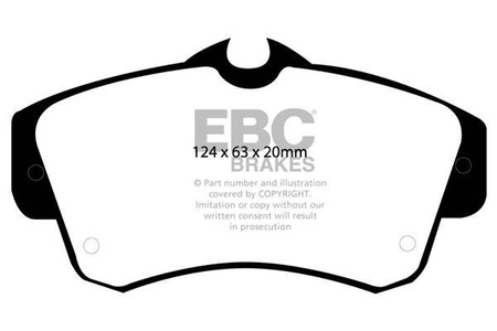DP1357 -EBC Brakes ULTIMAX2 sorozatú fékbetét készlet