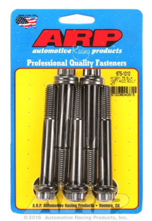 Śruby ARP  Bolt Kit M12 X 1.75 X 90 Black Oxide 12PT