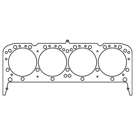 Cometic galvos tarpiklis HG SBC Gen1 18/23 degr 4.165" MLS .040"