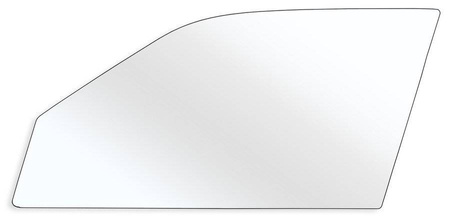 Polycarbonate front door window for Fiat 126p EL