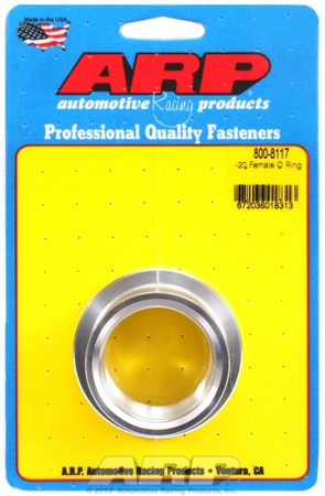 ARP -20 female O ring aluminum weld bung