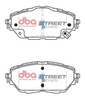 DBA Brake Pads Utcai sorozat első fékbetétek Kerámia - DB2479SS
