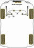 Tuleja stabilizatora przód 26.8mm Powerflex Black Series Audi A8 / S8 & A8 D2 (1994- 2002) PFF3-204-26.8BLK