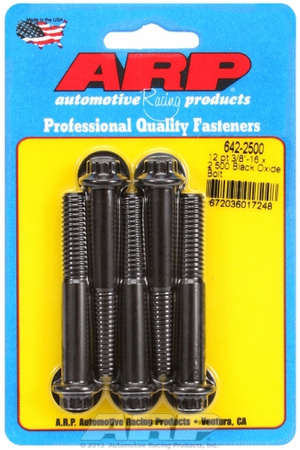Śruby ARP "3/8""-16 x 2.500 12pt black oxide bolts" (5pcs)