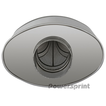 Universal Y Powersprint Short Box Oval Muffler