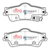 Klocki hamulcowe tylne DBA Brake Pads Street Series Ceramic - DB2267SS