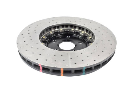 Tarcza hamulcowa uniwersalna DBA 5000 series - Cross Drilled/Dimpled - DBA53940BLKXD CHEVROLET Camaro (6th Gen) ZL1
