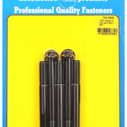 Śruby ARP "3/8""-24 x 4.000 12pt black oxide bolts" (5pcs)