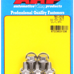 ARP M8 x 1.25 x 12 hex SS bolts (5pcs)