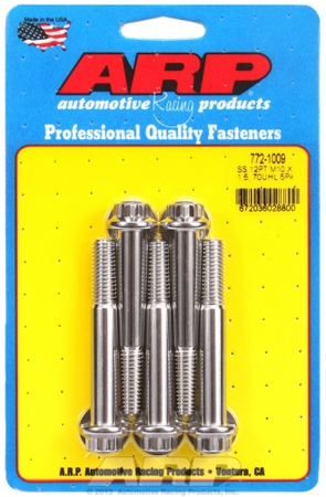 ARP M10 x 1.50 x 70 12pt SS bolts (5pcs)