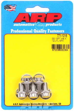 Śruby ARP M8 x 1.25 x 12 12pt SS bolts (5pcs)