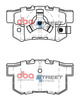 Klocki hamulcowe tylne DBA Brake Pads Street Series Ceramic - DB1728SS HONDA Accord CU2 CU3 CW2 CW3 CR-V Mk2 FR-V