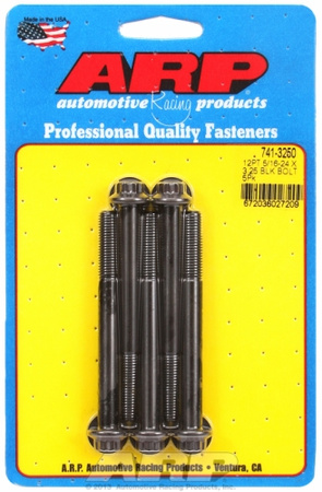 ARP "5/16""-24 x 3.250 12pt black oxide bolts" (5pcs)