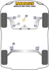 Tuleja mocowania tylnej belki Powerflex Road Series Nissan Micra & K12 - Gen3 (2003 - 2010) PFR60-810