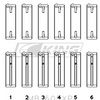 Panewki główne King Racing VAG AAB, AEU, APL, AAF, NG, RT, JS - MB 605XP