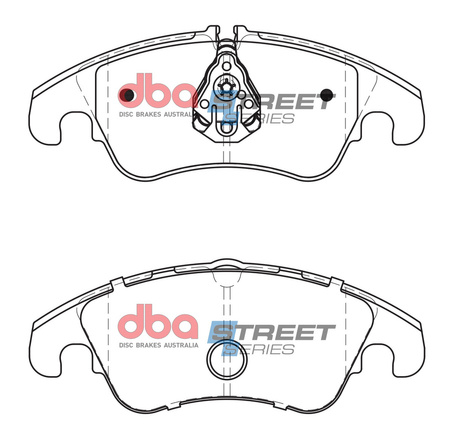 Brake Pads Street Series Ceramic front - DB2186SS AUDI A4 Allroad quattro B8 A5 Cabriolet A6 C7 Avant A7 4G8 Q5 8R S4 S5