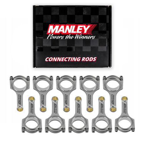 Manley Pro-Series hajtókar készlet a következőkhöz Audi 5.2L FSI V10 I-Beam Conrod Set 6.063 15435R6-10