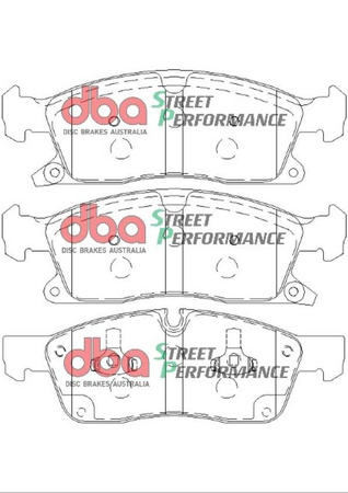 Bremsbeläge vorne DBA Brake Pads Street Performance Hawk HB701x.723 - DB2216SP DODGE USA Durango JEEP Grand Cherokee MERCEDES-BENZ GL-Class X166 GL350 GL400 GLE-Class W166 GLE250 D 4Matic GLE350 GLE400 Coupe C292 GLE350d GLS-Class GLS350 GLS400 M-Class