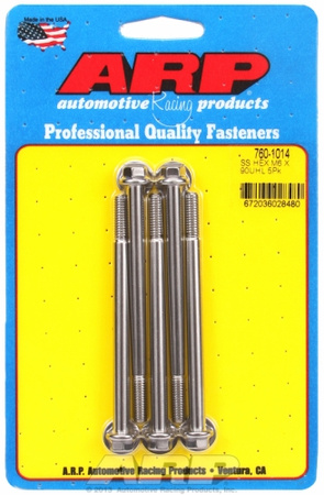 ARP M6 x 1.00 x 90 hex SS bolts (5pcs)
