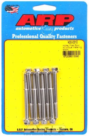 ARP Holley Float Bowl kit w/duel metering block