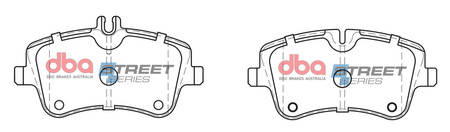 Brake Pads Street Series Ceramic universal - DB1921SS