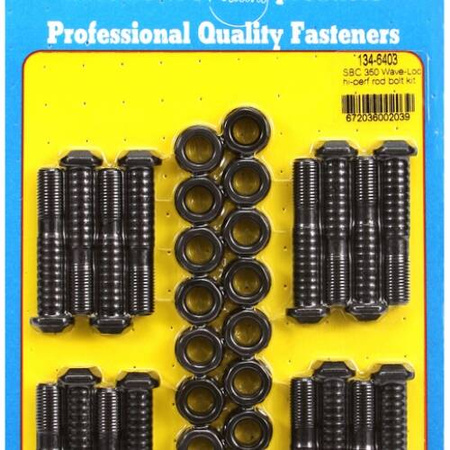Összekötőrúd csavarok ARP 134-6403 SB Chevy 350 wave-loc Hi-Performance rod bolt kit Chevrolet Small Block