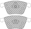 Klock hamulcowe Ferodo Racing DS2500 przednie FCP1706H FORD Focus II DA MAZDA 3 BL SAAB 9-3 Convertible Estate 9-3X VOLVO C30 C70 Convertible S40 MS V50 MW 