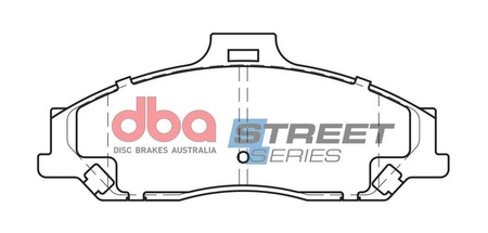 Brake Pads Street Series Ceramic front - DB1366SS FORD Ranger MAZDA B2500 Pick Up BT-50