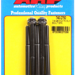 Śruby ARP "1/4""-28 x 2.750 12pt black oxide bolts" (5pcs)