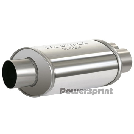 Universal Y Powersprint Kurzer Boxenschalldämpfer oval