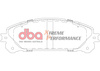 Bremsbeläge vorne DBA Brake Pads Xtreme Performance - DB2004XP LEXUS ES300h NX200 NX200t NX300h RX200t RX450h TOYOTA Camry Highlander Rav 4 Sienna