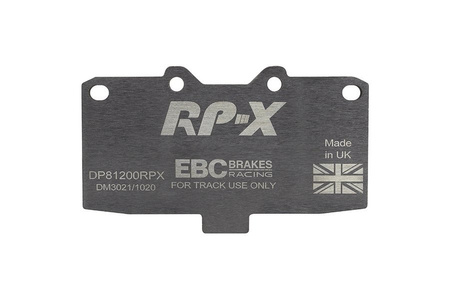 DP81200RPX - Zestaw wyścigowych klocków hamulcowych seria RP-X Racing EBC Brakes