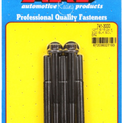 Śruby ARP "5/16""-24 x 3.000 12pt black oxide bolts" (5pcs)