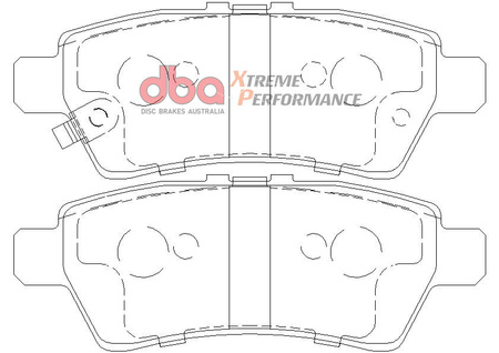 Brake Pads Xtreme Performance Hawk HB619x.626 rear - DB1919XP NISSAN Pathfinder