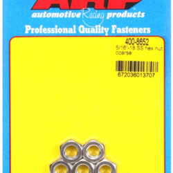 Śruby ARP "5/16""-18 SS coarse hex nut kit" (5pcs)