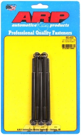 Śruby ARP "1/4""-20 X 4.500 hex black oxide bolts" (5pcs)