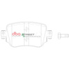Klocki hamulcowe tylne DBA Brake Pads Street Performance Hawk HB836x.651 - DB15009SP AUDI A1 8X GB Q3 8U quattro S1 SEAT Alhambra 7N Leon 5F X-PERIENCE SKODA Octavia 5E VOLKSWAGEN Caddy Alltrack Life Maxi Polo AW Sharan