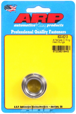 Śruby ARP -8 female O ring steel weld bung