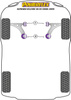 Przednia tuleja przedniego wahacza  Powerflex Road Series Toyota Alphard / Vellfire Models & Alphard / Vellfire 20/25 (2008 - 2015)  PFF76-701