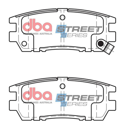Brake Pads Street Series Ceramic rear - DB1231SS MITSUBISHI Aust NZ Delica L 400 Pajero Shogun Spacegear