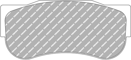 Ferodo Racing DS4.12 priekinės stabdžių kaladėlės FRP3155SB BMW 4 Coupe M4 FERRARI 296 LEXUS RC F MCLAREN 650 S MERCEDES AMG NISSAN GT-R PORSCHE 911 991.2 992 