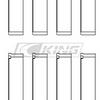 King jungiklio guolio apvalkalas HONDA K-SERIES (EXCEPT A3) - CR4542XPC STDX