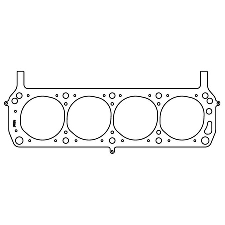 Cometic galvos tarpiklis HG Ford SB 302/351 Windsor SVO 4.125" MLS .040" LHS