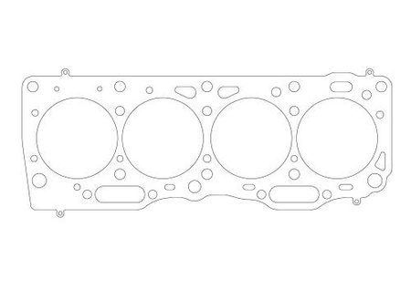 Athena MLS Zylinderkopfdichtung Fiat PUNTO 1,6L TH.1,7mm D.88mm