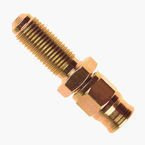 Aeroquip straight coupling for bulkhead walls